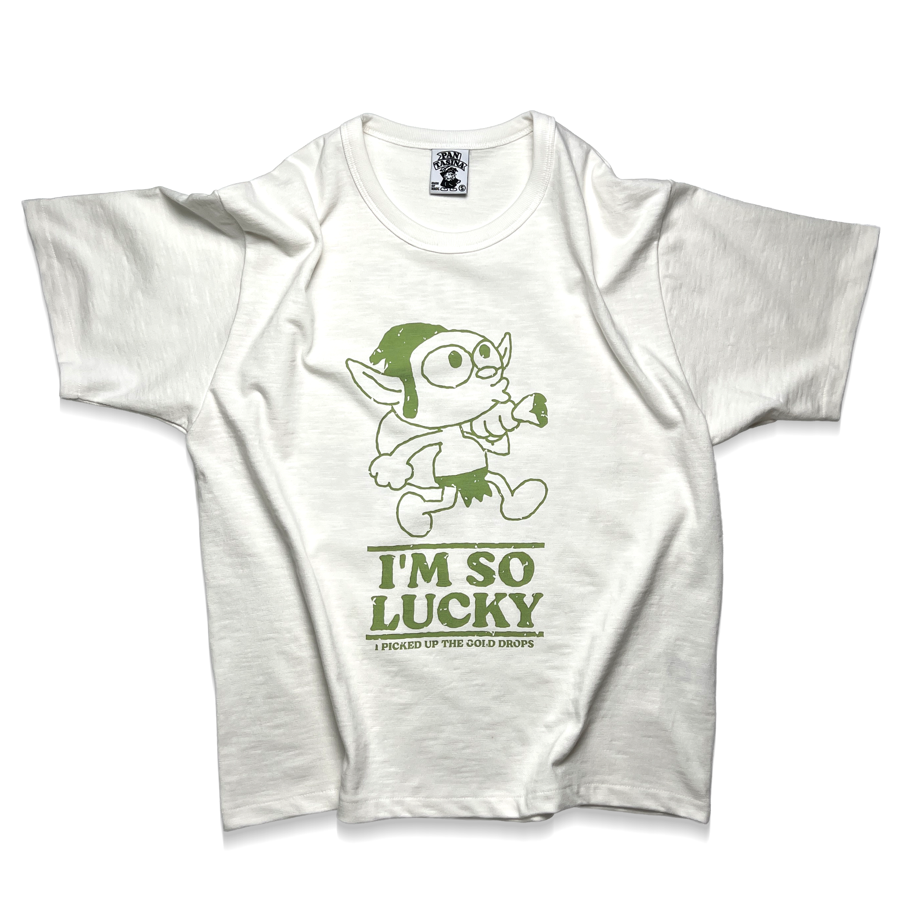 I'M SO LUCKY T-SHIRT (IVORY)