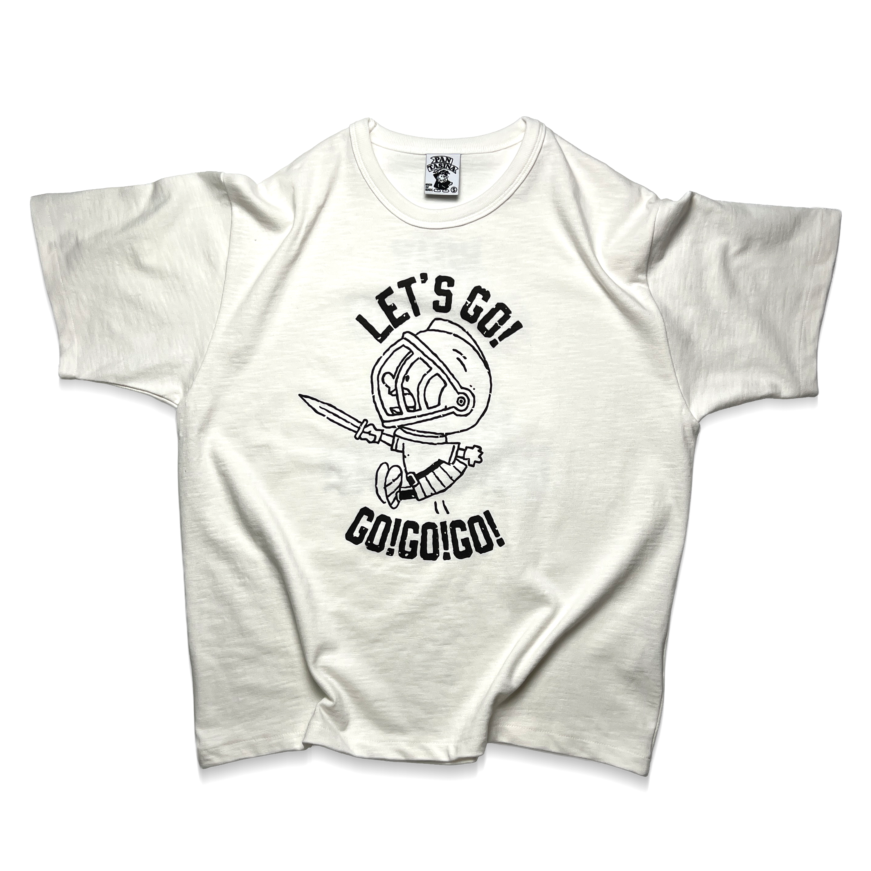 LET'S GO T-SHIRT (IVORY)