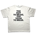 THE FASTEST ROOKIES T-SHIRT (IVORY)