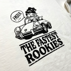 THE FASTEST ROOKIES T-SHIRT (IVORY)