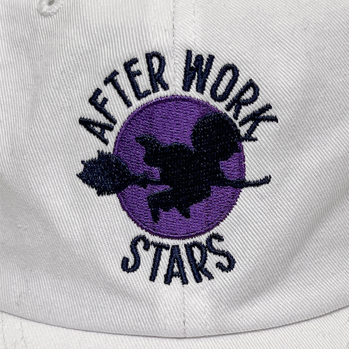 AFTER WORK STARS CAP (WHITE)